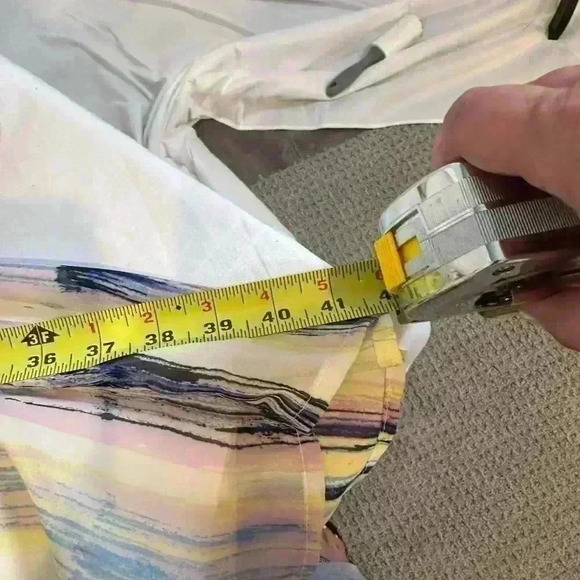 Bar III Long Dress w/Pleated Black Top, long & Breezy (Multi-Color) Size XL - Picture 10 of 10